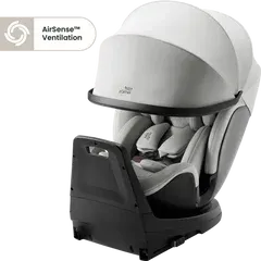Автокрісло BRITAX-ROMER SWIVEL-GROW Max Air LUX Linen Grey