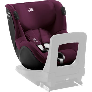 Автокресло BRITAX-ROMER DUALFIX iSENSE Burgundy Red