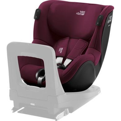 Автокресло BRITAX-ROMER DUALFIX iSENSE Burgundy Red