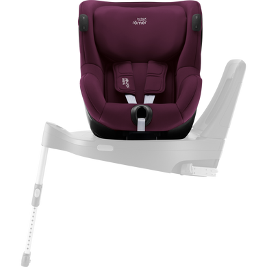 Автокресло BRITAX-ROMER DUALFIX iSENSE Burgundy Red